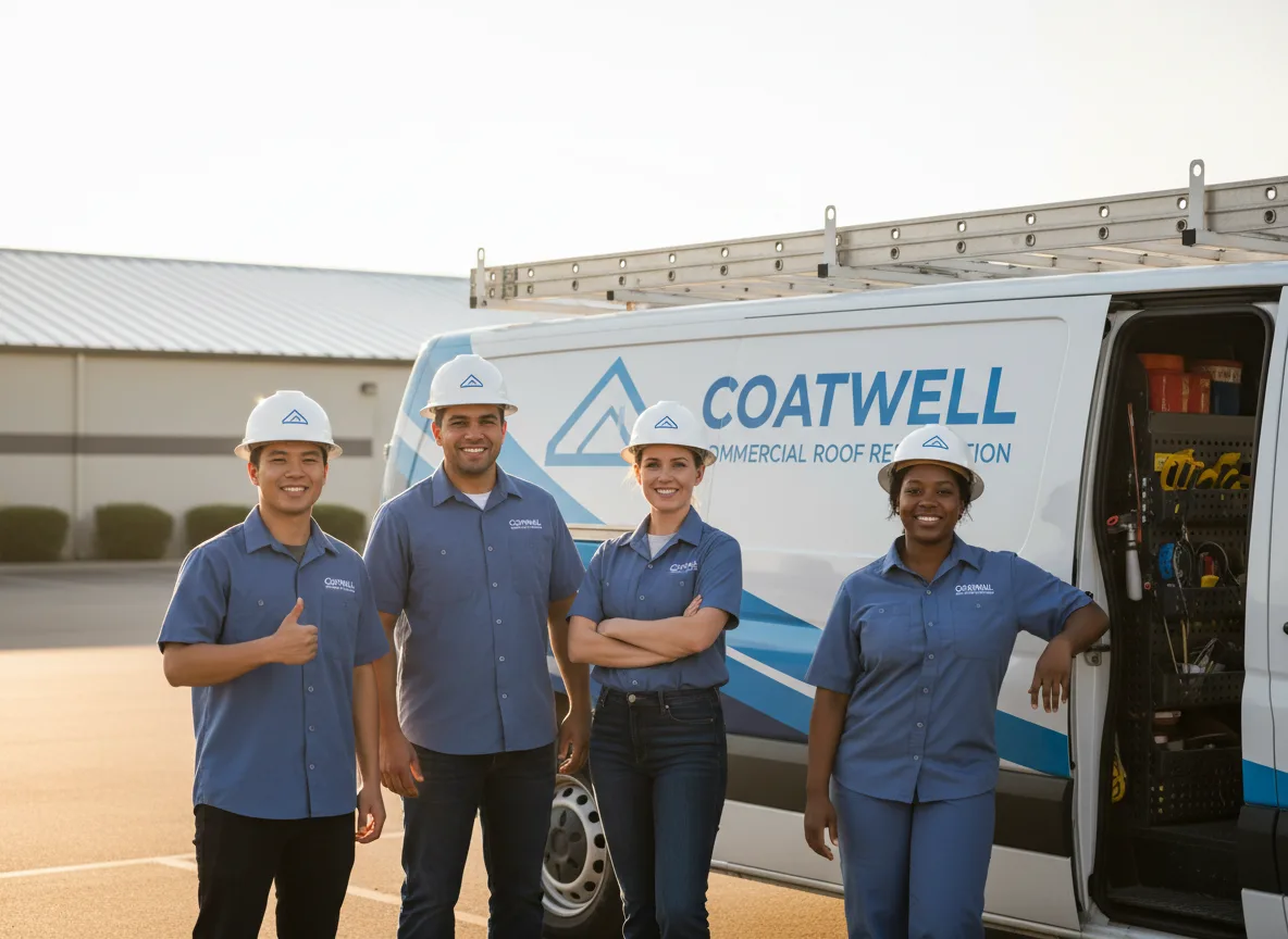 Commercial roof coating company in Harrellsville, NC